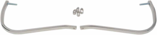 Moose Racing - Moose Racing Replacement Bars and Taperlock Set for Aluminum Handguards - Silver - 50-4200