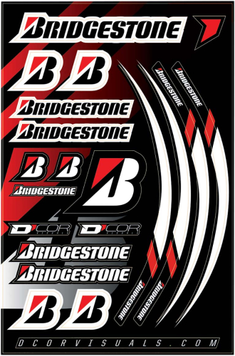 DCOR - DCOR Rim Decal - Bridgestone - 40-90-118