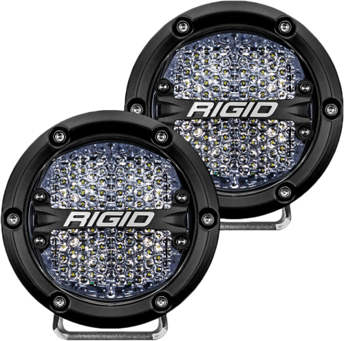 RIGID Industries - RIGID Industries 360-Series Diffused Lights - 4in. - White - 36208