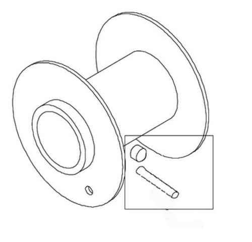 Bronco - Bronco Drum Assembly for Bronco 2500/3000lb. Winches - AC-12002I