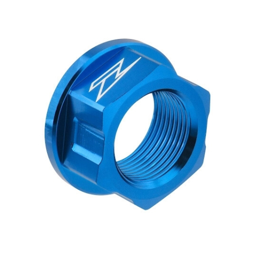 ZETA - ZETA Aluminum Rear Axle Nut - Hi-Blue - ZE93-8089