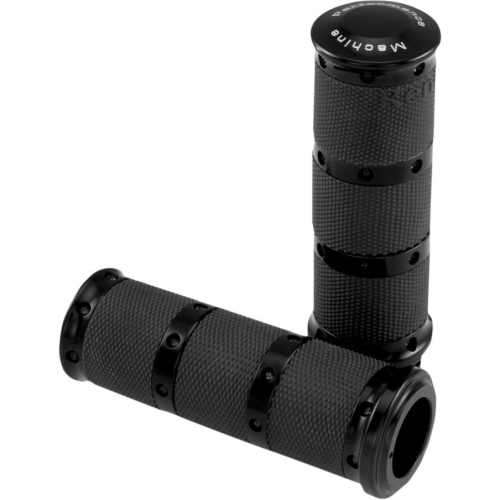 Performance Machine - Performance Machine Contour Renthal Wrapped Grips - X-Large - Black - 0063-2018-B