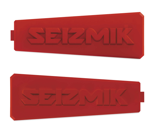 Seizmik - Seizmik Strike Side View Mirror Color Inserts - Red - 18094