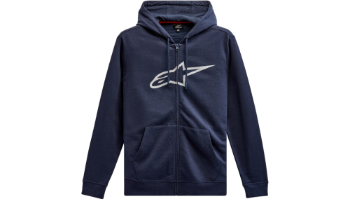 Alpinestars - Alpinestars Ageless 2 Zip Hoodie - 10385305270112X - Navy/Gray - 2XL