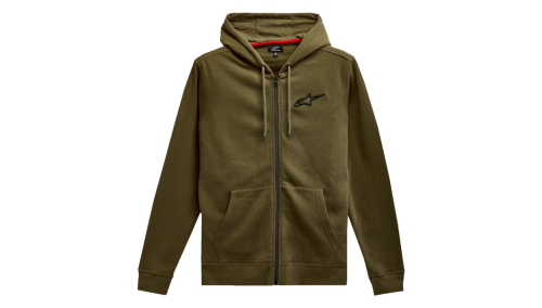 Alpinestars - Alpinestars Ageless Chest Hoodie - 12125360069102X - Military Black - 2XL