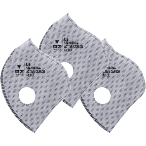 RZ Mask - RZ Mask F1 Carbon Replacement Face Mask Filters - Lg - 3Pk - F1FILTER8282798