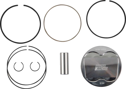 Moose Racing - Moose Racing High Performance 4-Stroke Piston Kit - +2mm Oversize - 104mm Bore - MP4051A