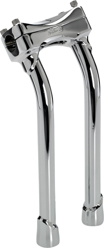 Biltwell Inc. - Biltwell Inc. O/S Murdock Riser - 12in. - Chrome - 6414-105-12