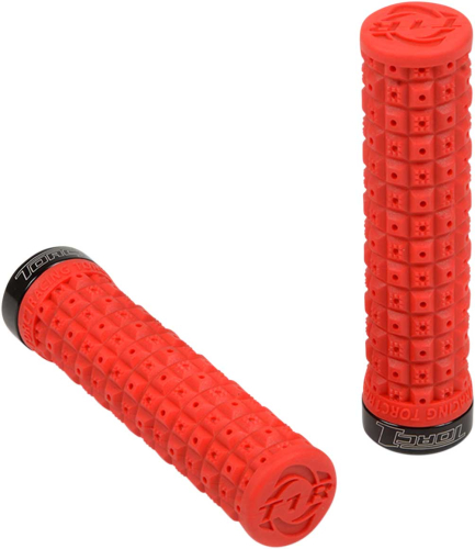 TORC1 Racing - TORC1 Racing Defy Lock-On Grips - Red/Black - 2750-0402