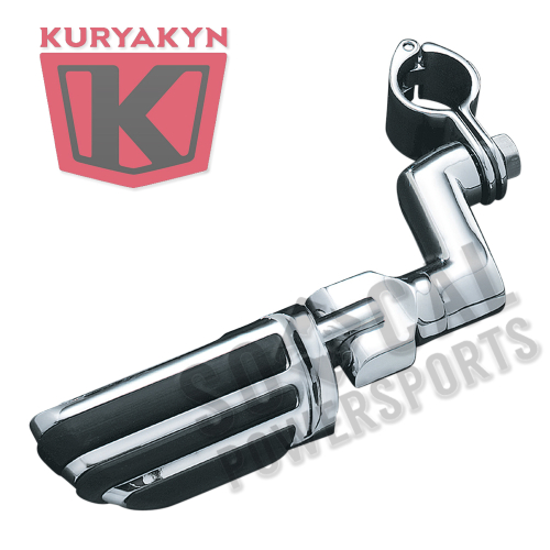 Kuryakyn - Kuryakyn Pilot Footpegs With 1 1/4in. Magnum Quick Clamps - 4436