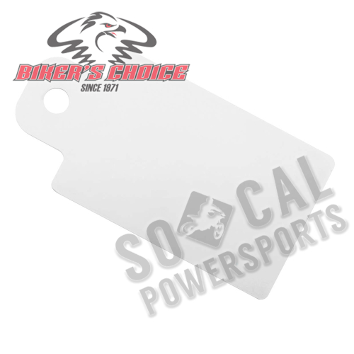 Bikers Choice - Bikers Choice State Inspection Sticker Mount Plate - 3/8in. Flat Universal - 621052
