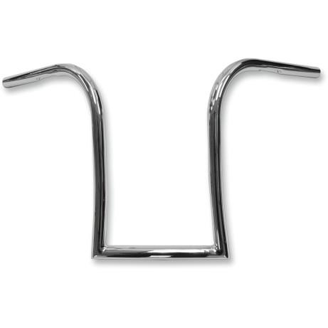 LA Choppers - LA Choppers 1in. Nice Curves Ape Hanger Handlebar - 14in. Ape - Chrome - LA-7340-14