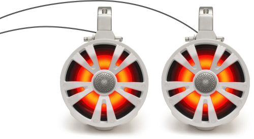 ECOXGEAR - ECOXGEAR 2-Pack Non Amplified Tower Speakers - 8in. - White - SEI-ET7708