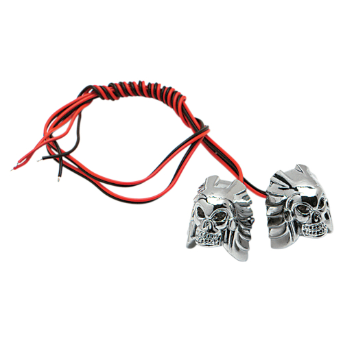K&S Technologies - K&S Technologies Skull LED License Plate Mounting Bolts - 25-9140