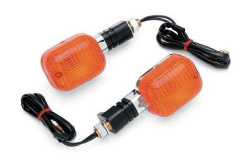 K&S Technologies - K&S Technologies Universal Turn Signal Kit - Chrome - 25-7002C