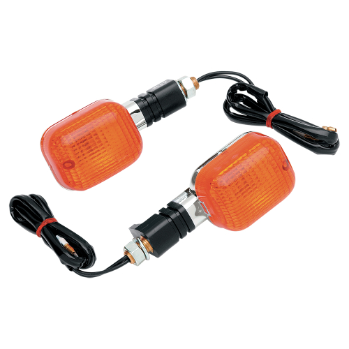 K&S Technologies - K&S Technologies On/Off-Road Turn Signals - Chrome - 25-7002