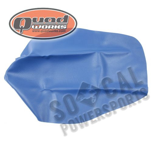 Quad Works - Quad Works Cycle Works Seat Cover - Blue - 35-49000-03
