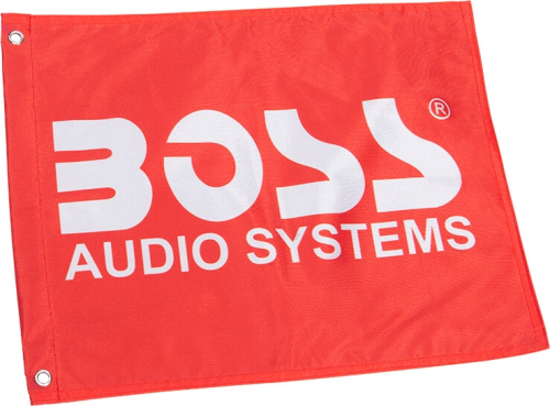 Boss Audio - Boss Audio Replacement Boss Flag for RGB LED Whip - BAFLG1