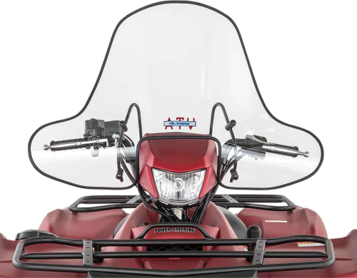 Slipstreamer - Slipstreamer SS-2 Big Country ATV Windshield - High Cut-Out/Clear - SS-2P