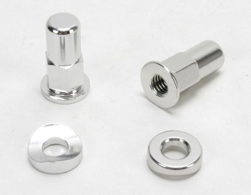 No Toil - No Toil Rim Lock Tower Nut/Spacer Kit - Silver - NTRK-001