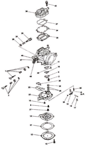 Keihin - Keihin Gasket for CDK II Carburetor (#39) - 021.477