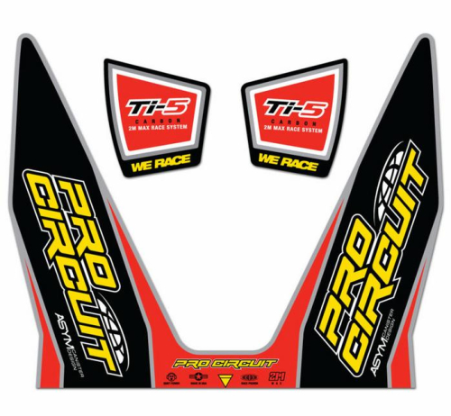 Pro Circuit - Pro Circuit Ti-5 Exhaust Decal - DC12TI5