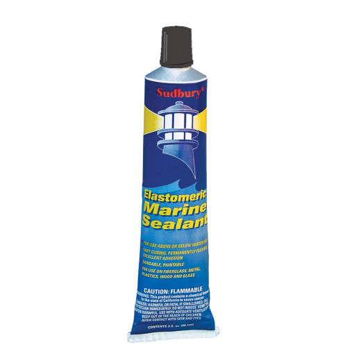 Sudbury - Sudbury Elastometric 3 oz (89ml) Sealant Tube - Black