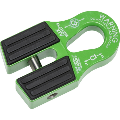 Factor 55 - Factor 55 Flatlink XTV Winch Shackle Mount - Green - 00070-08