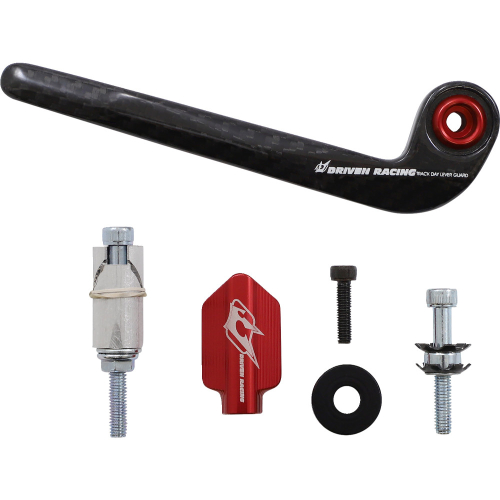 Driven Racing - Driven Racing Trackday Lever Guard - Clutch side - Red - DCTDLG-2-RD