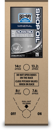 Bel-Ray - Bel-Ray MC-4T Mineral Oil - 20W50 - 6 Gal. - 301291150033