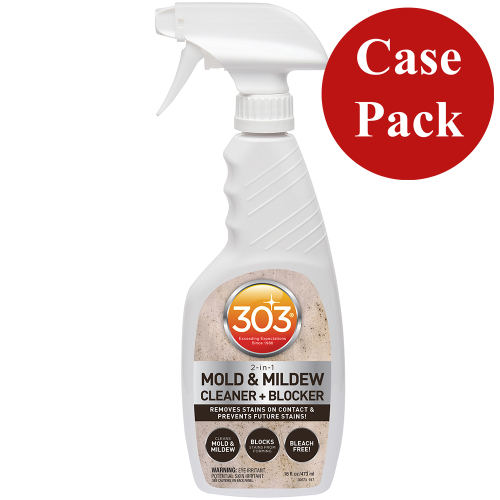 303 - 303 Mold &amp; Mildew Cleaner &amp; Blocker with Trigger Sprayer - 16oz *Case of 6*