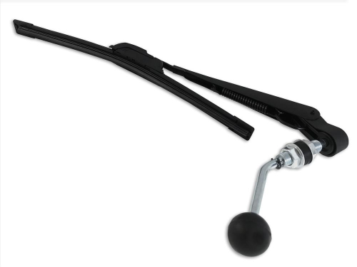 Spike Powersports - Spike Powersports Manual Windshield Wiper Kit for Hard Coated or Glass Windshields - 77-0010