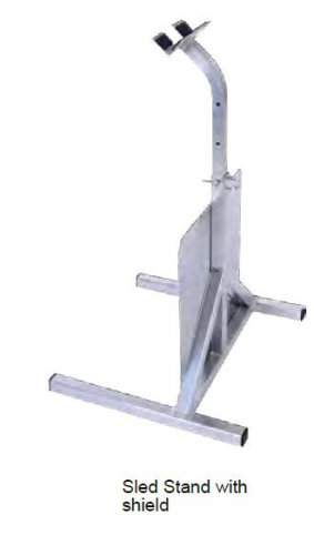 Eazymove - Eazymove Sled Stand with Shield - RSC-1006