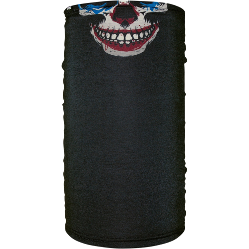 Zan Headgear - Zan Headgear Fleece-Lined Motley Tube - TF463 - Evil Clown - OSFM