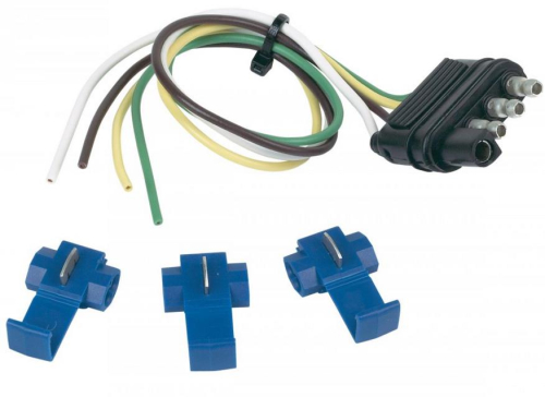 Hopkins Towing Solutions - Hopkins Towing Solutions 4-Wire Flat Trailer End - 12in. - 48105