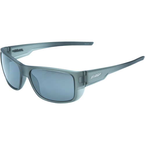 FMF Racing - FMF Racing Throttle Vision Sunglasses - F-61501-252-01 - Matte Crystal Smoke / Silver Mirror Lens - OSFM