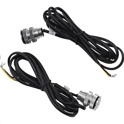 Custom Dynamics - Custom Dynamics LED Boltz - Amber, Polished Finish - CD-BOLT-A-P