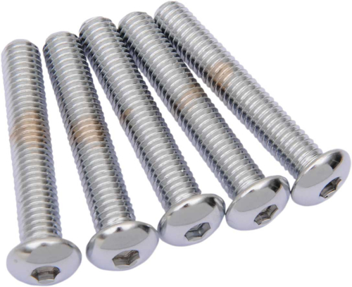 Drag Specialties - Drag Specialties Button-Head Bolts - 3/8in.-16 x 2 1/2in. - MPB834