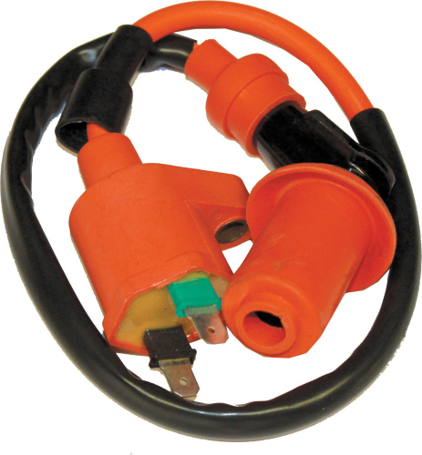 Outside Distributing - Outside Distributing Ignition Coil - HP Orange Coil (GY6 Style) - 08-0306-HP