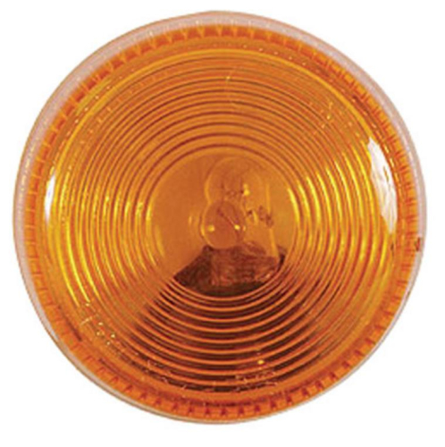 Optronics Inc - Optronics Inc Round Side Marker/Clearance Lights - 2.5in. - Amber - MC58AS