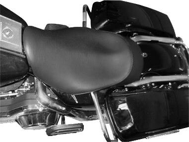 DG Performance - DG Performance Buttcrack Solo Seat - 20-403