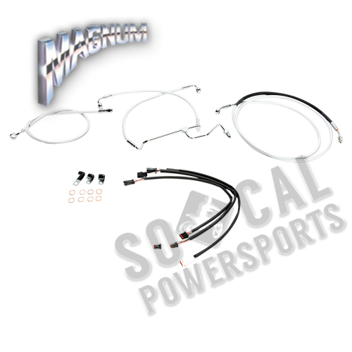 Magnum - Magnum Sterling Chromite II Handlebar Installation Kit for 12-14in. Ape - 387911