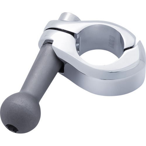 Ciro - Ciro Aluminium Clam Kit - 3/8in. Round Bars - Chrome - 50148