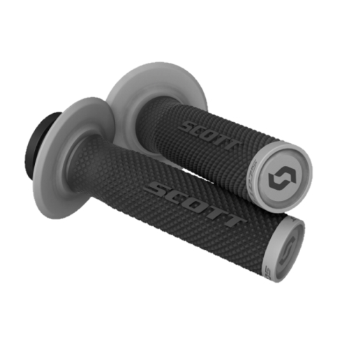 Scott USA - Scott USA Scott SX II Lock On Grips - Black/Gray - 292452-100122