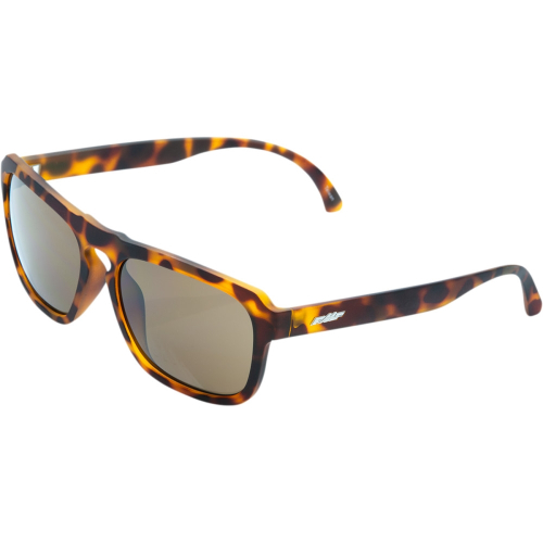 FMF Racing - FMF Racing Emler Vision Sunglasses - F-61508-102-01 - Matte Crystal Rootbeer / Smoke Silver Lens - OSFM