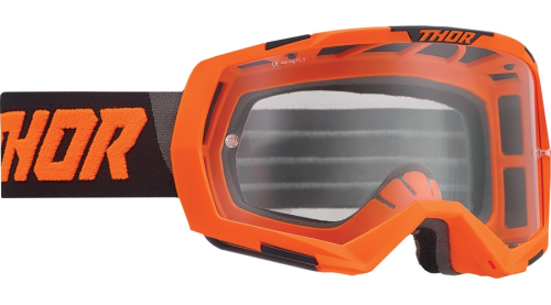 Thor - Thor Regiment Goggles - 2601-2802 - Flo Orange/Black / Clear Lens - OSFM