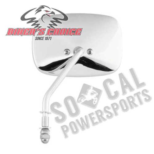 Bikers Choice - Bikers Choice 1-Piece Short Stem Right Mirror - 490733