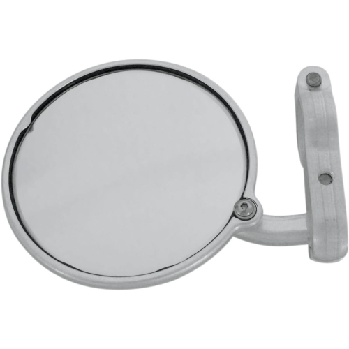CRG - CRG Hindsight Left Side Bar End Mirror - Silver - HS-201-L