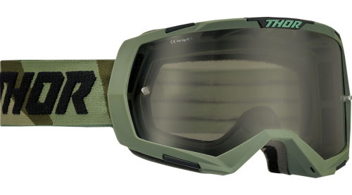Thor - Thor Regiment Goggles - 2601-2966 - Camo/Black / Smoke Lens - OSFM
