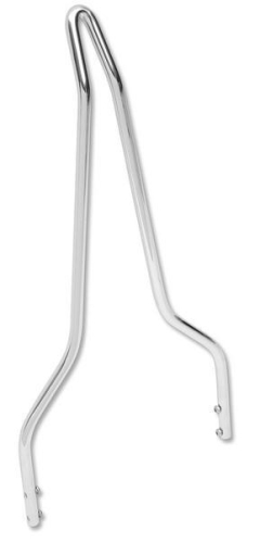Cycle Visions - Cycle Visions Sissy Bar Stick - 18in Attitude Style - Chrome - 6 11/16in W - CV-8004